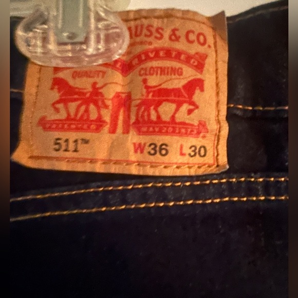 LEVIS 501 Straight leg jeans size 36/30 - Picture 5 of 6